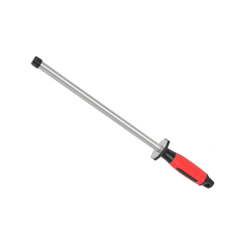 Sharpening Steel Honing Rod Sharpening Rod for Kitchen BBQ Tools Cooking Ergonomic Handle Oval 12 Inch