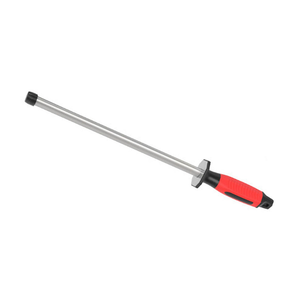 Sharpening Steel Honing Rod Sharpening Rod for Kitchen BBQ Tools Cooking Ergonomic Handle Oval 12 Inch
