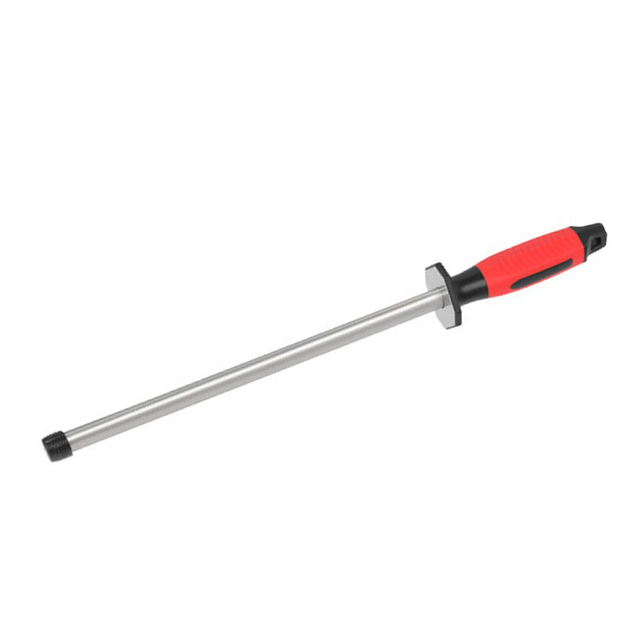 Sharpening Steel Honing Rod Sharpening Rod for Kitchen BBQ Tools Cooking Ergonomic Handle Oval 12 Inch