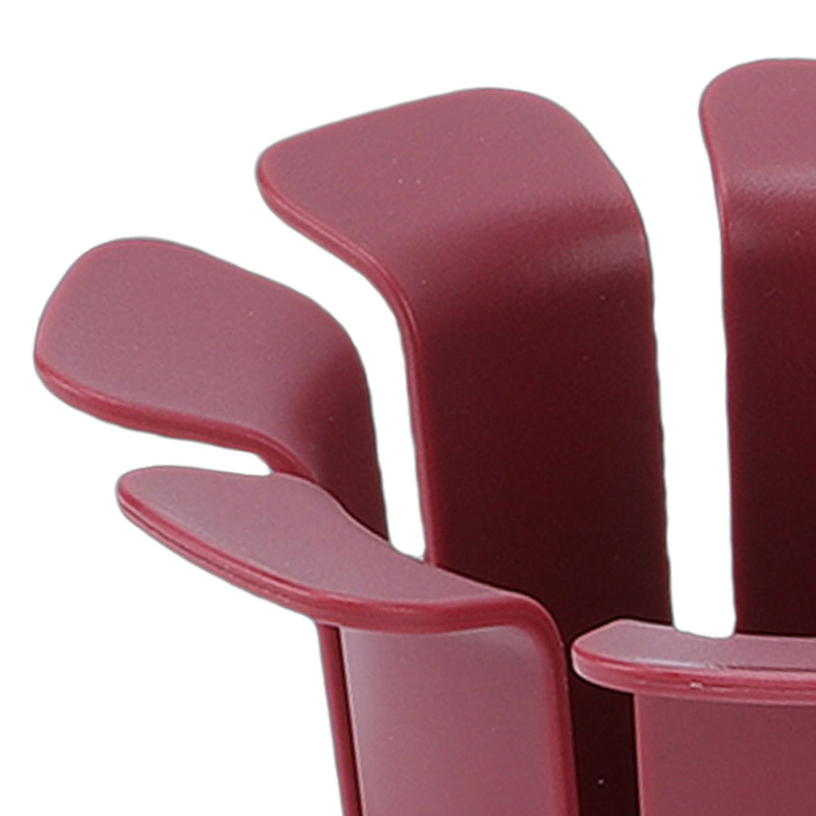 6pcs Fruit Slicing Aid 3 Sizes Multifunctional Fruit Uniform Slicing Helper for Round Fruits Vegetables