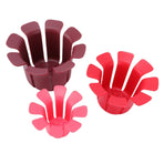 6pcs Fruit Slicing Aid 3 Sizes Multifunctional Fruit Uniform Slicing Helper for Round Fruits Vegetables