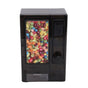 Candy Dispenser Compact Cute Vending Machine Fun Decorative Chocolate Storage Dispenser for Bedroom Office Party Black