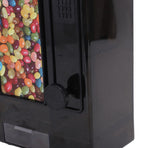 Candy Dispenser Compact Cute Vending Machine Fun Decorative Chocolate Storage Dispenser for Bedroom Office Party Black