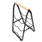 Desktop Wine Rack 3 Tier Tabletop Wine Holder Foldable Wine Bottle Stand Organizer for Bar Home Restaurant
