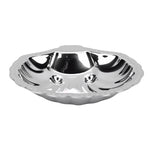 Metal Snack Serving Dish 304 Stainless Steel Vintage Shell Shape Jewelry Holder for Dried Fruits Nuts Appetizers