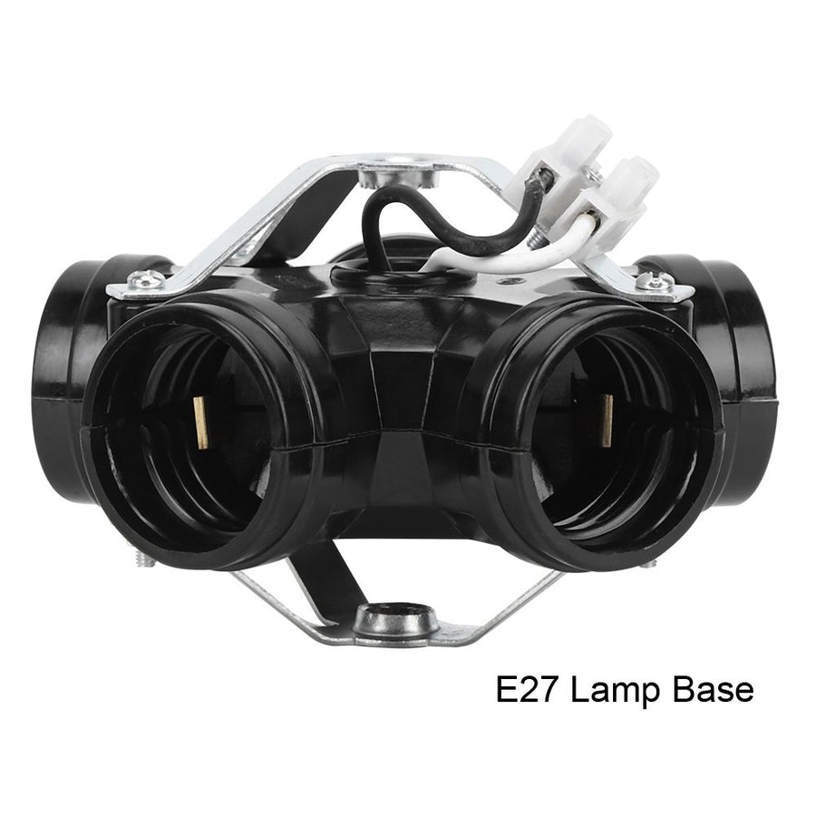 2Pcs 5-Heads E27 Lamp Base Light Bulb Lamp Holder DIY Lighting Accessories Parts 220V-250V