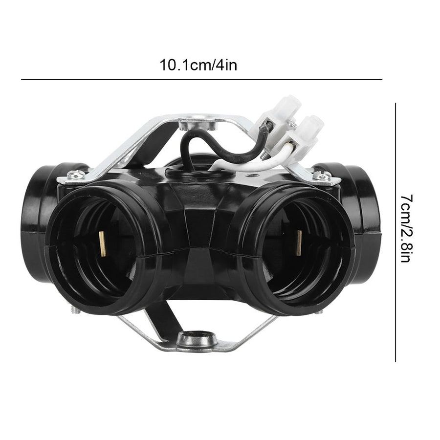 2Pcs 5-Heads E27 Lamp Base Light Bulb Lamp Holder DIY Lighting Accessories Parts 220V-250V