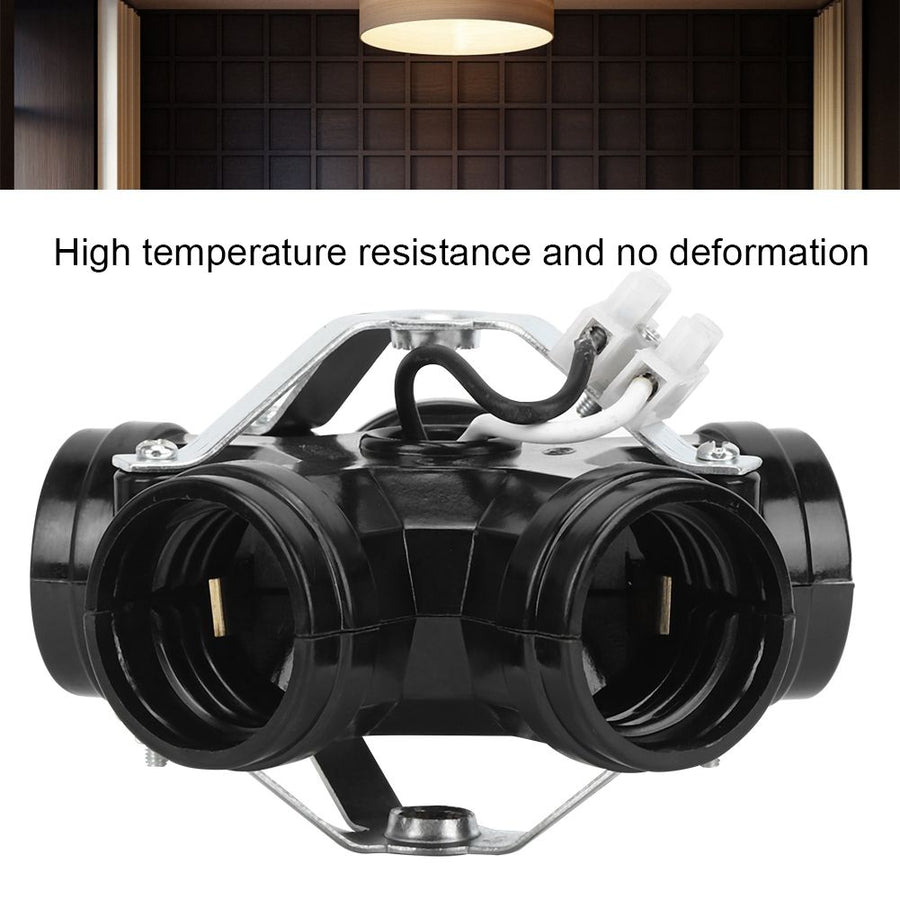 2Pcs 5-Heads E27 Lamp Base Light Bulb Lamp Holder DIY Lighting Accessories Parts 220V-250V
