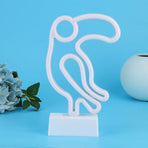 Woodpecker Shape LED Neon Light Night Light for Room Home Decor