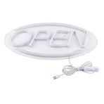 OPEN Letters Shaped Hanging LED Neon Light Shop Signs USB LED Light for Home Store