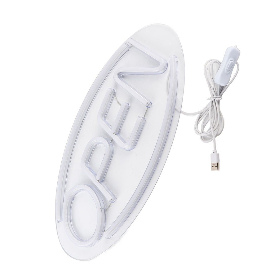 OPEN Letters Shaped Hanging LED Neon Light Shop Signs USB LED Light for Home Store