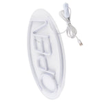OPEN Letters Shaped Hanging LED Neon Light Shop Signs USB LED Light for Home Store