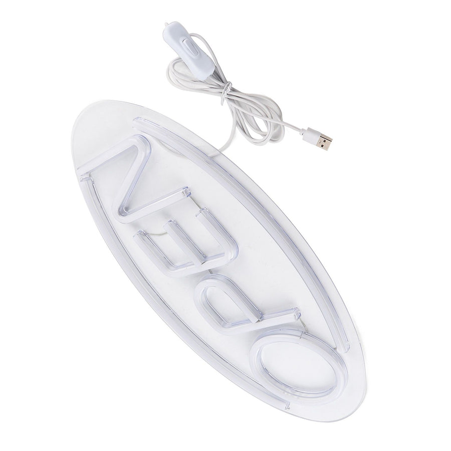 OPEN Letters Shaped Hanging LED Neon Light Shop Signs USB LED Light for Home Store