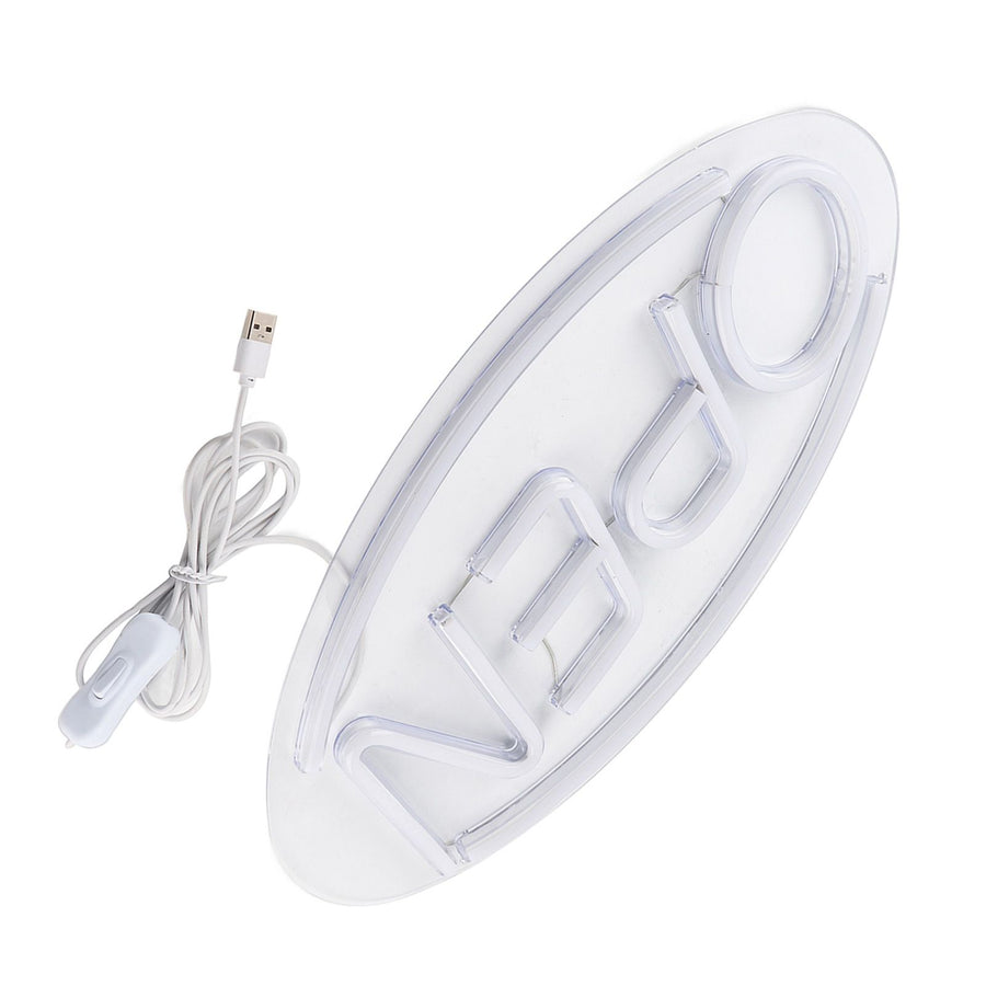 OPEN Letters Shaped Hanging LED Neon Light Shop Signs USB LED Light for Home Store