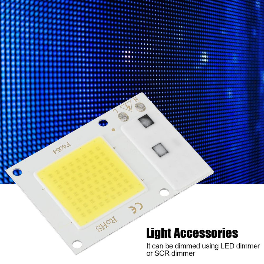 20W 220V High Voltage COB Light Source High Power LED Chip Light Accessories Cold White