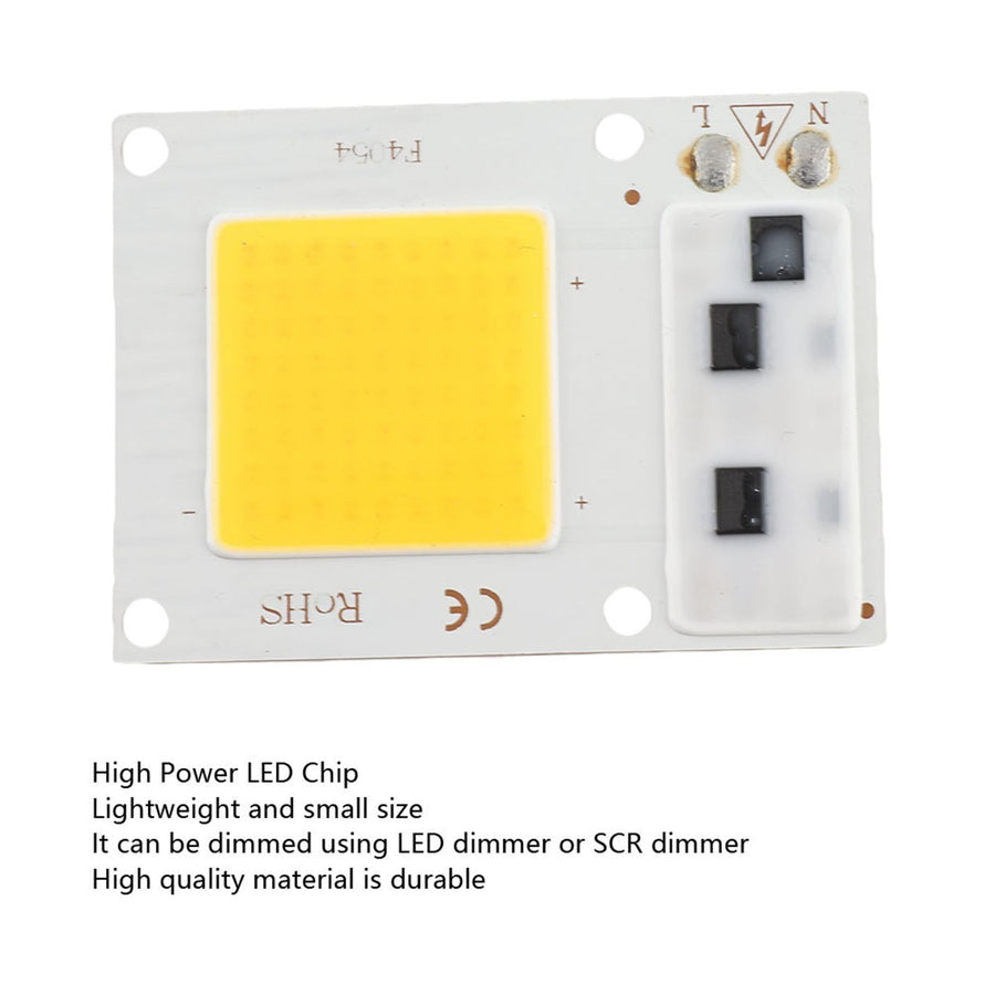 20W 220V High Power LED Chip High Voltage COB LED Chip Light Source Accessories Warm White