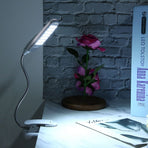 28LED High Brightness 360 Degree Rotating Reading Clip Table Desk Light Lamp for Eye Protection