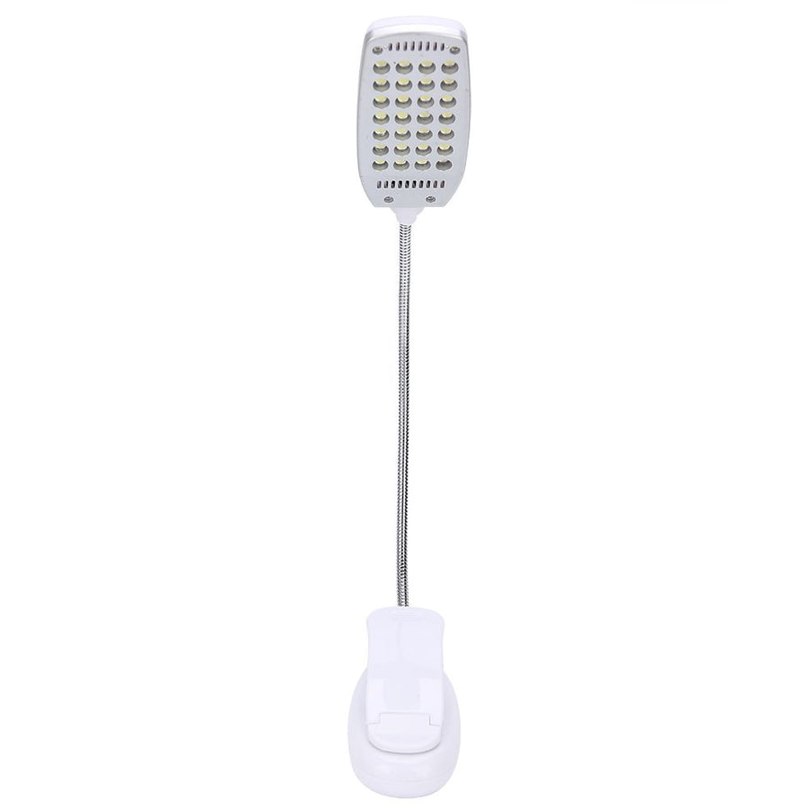 28LED High Brightness 360 Degree Rotating Reading Clip Table Desk Light Lamp for Eye Protection