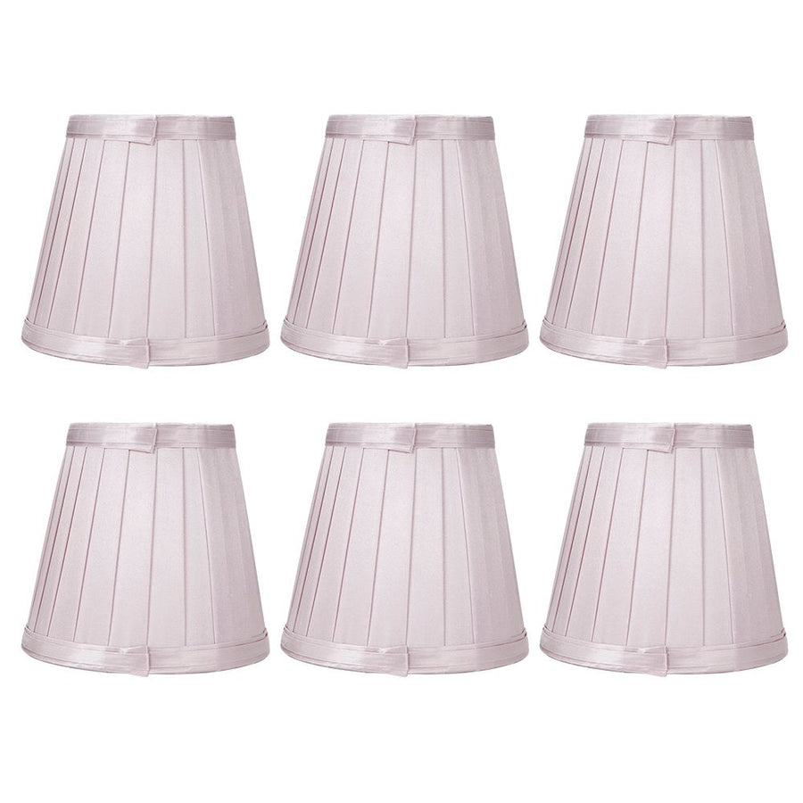 6pcs Lampshade Replacement for E14 Bulb Interface Wall Light Ceiling Light Cover Shade Pink Purple