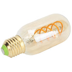 Light Bulb Vintage Double Spiral E27 4W LED Flexible Filament Warm Light LED Bulb 220V