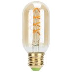 Light Bulb Vintage Double Spiral E27 4W LED Flexible Filament Warm Light LED Bulb 220V