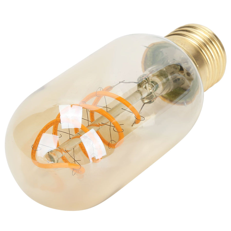 Light Bulb Vintage Double Spiral E27 4W LED Flexible Filament Warm Light LED Bulb 220V
