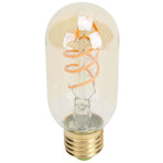 Light Bulb Vintage Double Spiral E27 4W LED Flexible Filament Warm Light LED Bulb 220V