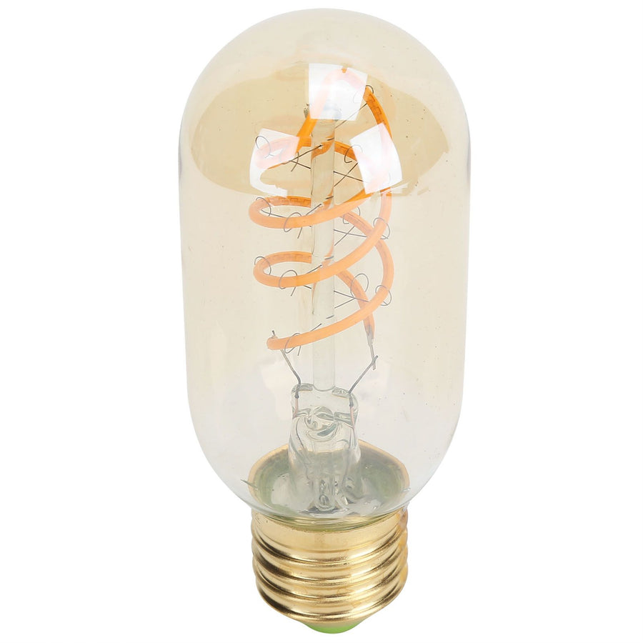 Light Bulb Vintage Double Spiral E27 4W LED Flexible Filament Warm Light LED Bulb 220V