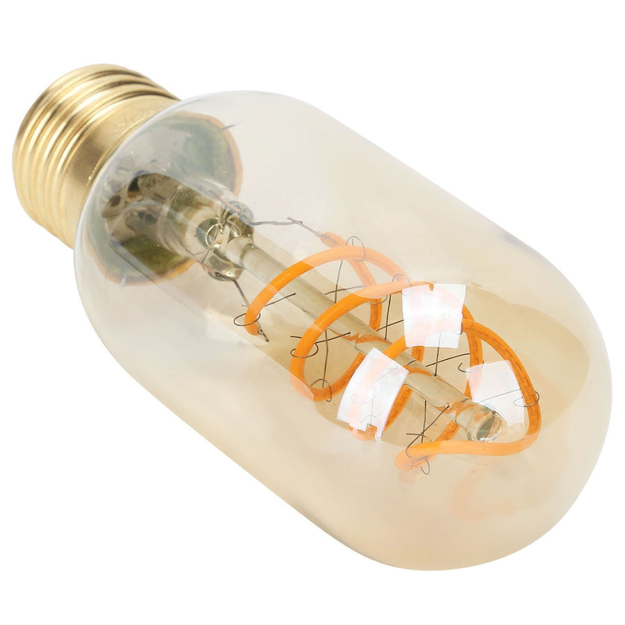 Light Bulb Vintage Double Spiral E27 4W LED Flexible Filament Warm Light LED Bulb 220V