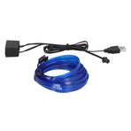 3 Meters / 9.8ft USB Car Ambient Light Flexible LED Light Strip Car Interior Decorative Lamp