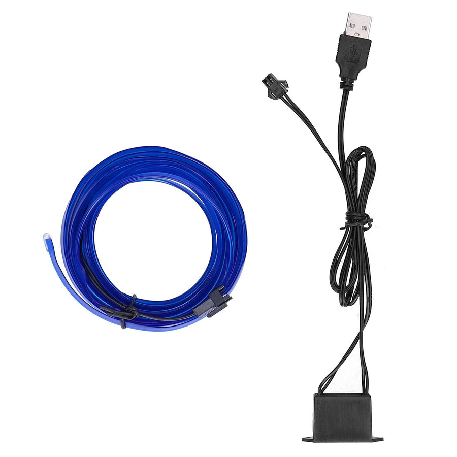 3 Meters / 9.8ft USB Car Ambient Light Flexible LED Light Strip Car Interior Decorative Lamp