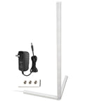 LED Floor Lamp Corner Lamp Ambient Light White Light Frame for Bedroom