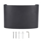 4W LED Outdoor Wall Sconce Double Headed Outside Up Down LED Wall Lamp 3 Color Dimming Waterproof 85‑265V
