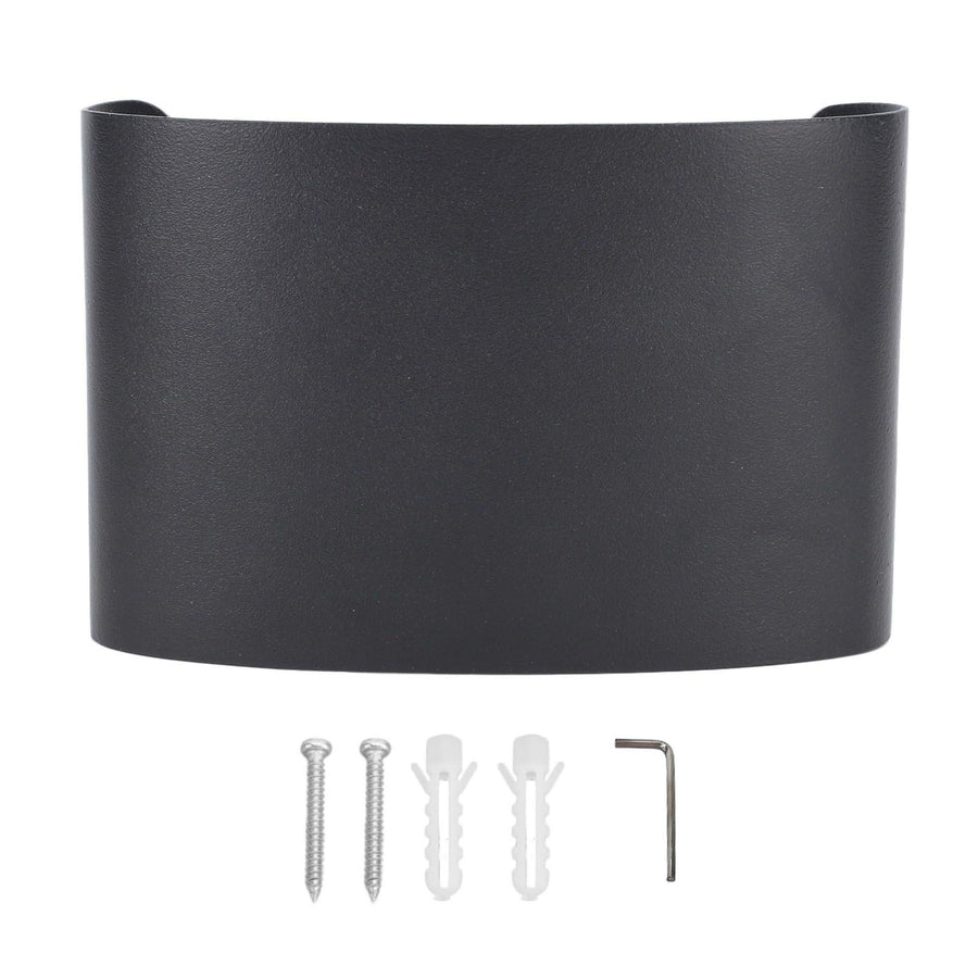 4W LED Outdoor Wall Sconce Double Headed Outside Up Down LED Wall Lamp 3 Color Dimming Waterproof 85‑265V