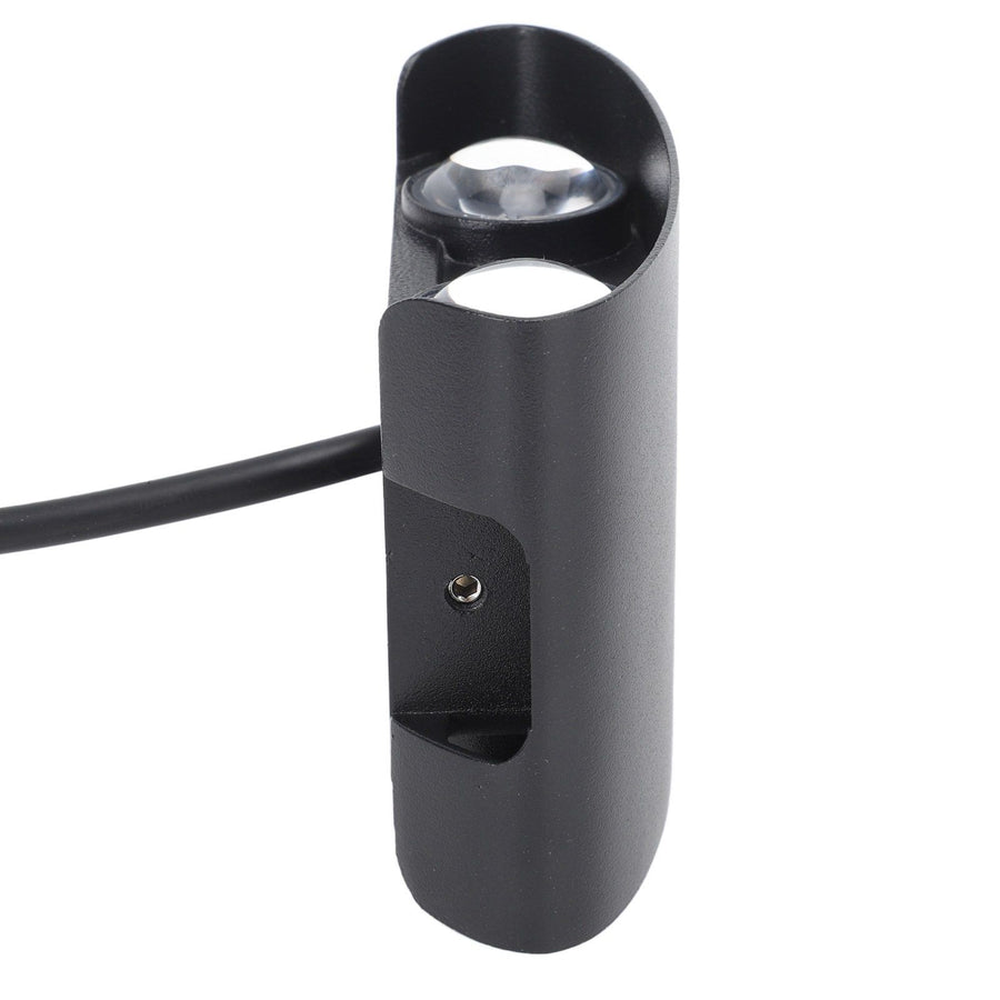 4W LED Outdoor Wall Sconce Double Headed Outside Up Down LED Wall Lamp 3 Color Dimming Waterproof 85‑265V