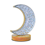 Decorative Table Lamp Bedside Night Light Romantic Table Lamps Innovative Ornaments for Bedroom Moon Style