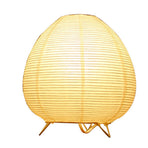 Paper Lantern Table Lamp Innovative Bedside Lamp Soft Light Small Table Lamps for Hotel Cafe US Plug 110V