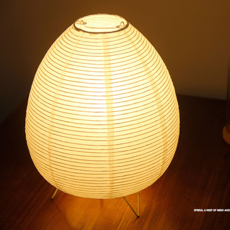 Paper Lantern Table Lamp Innovative Bedside Lamp Soft Light Small Table Lamps for Hotel Cafe US Plug 110V