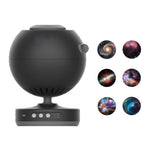 Star Projector Light Rotating 3 Modes Timing Star Projector for Ceiling Bedroom Decoration Black with 6pcs Film Disc