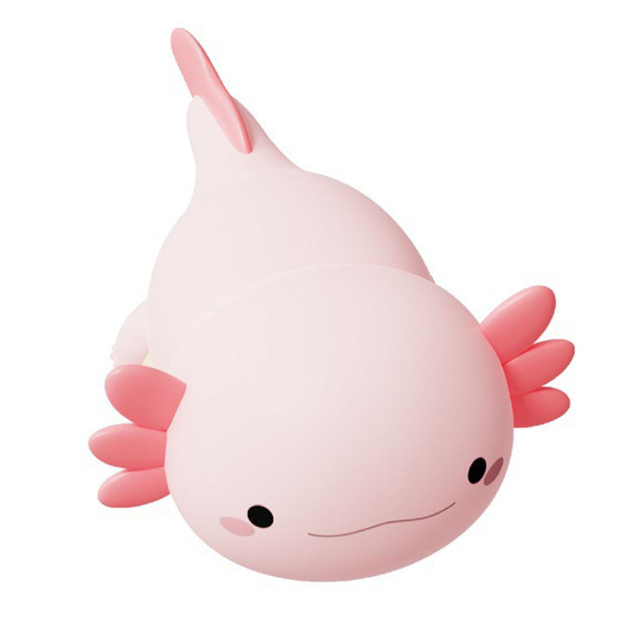 Silicone Night Light USB Rechargeable Timing Touch Control Eye Caring Adorable Axolotl Night Light