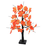 LED Maple Tree Lamp Multi Color Lighting Adjustable Brightness LED Lighted Maple Tree Decoration Black