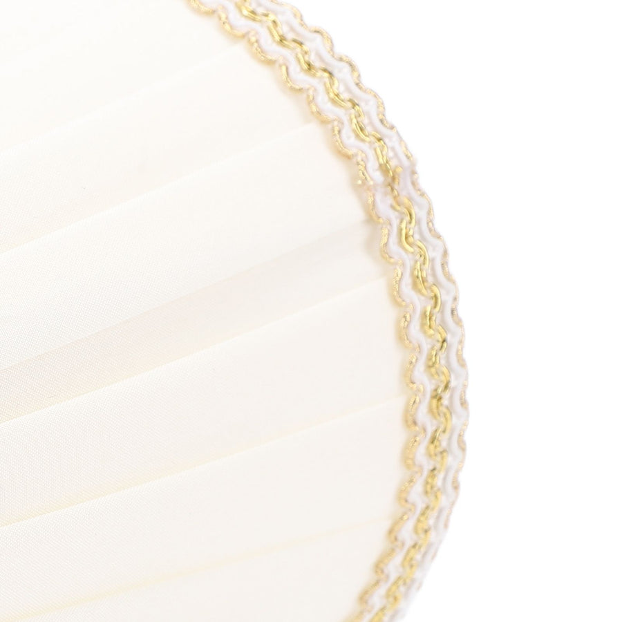 6 Pcs Fabric Lamp Shade Simple Pleated Universal Cloth Lampshade for Floor Table Lamps