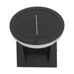Solar Post Light Outdoor Column Pillar Lamp Y140 Round