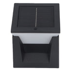 Solar Post Light Outdoor Column Pillar Lamp F100 Square