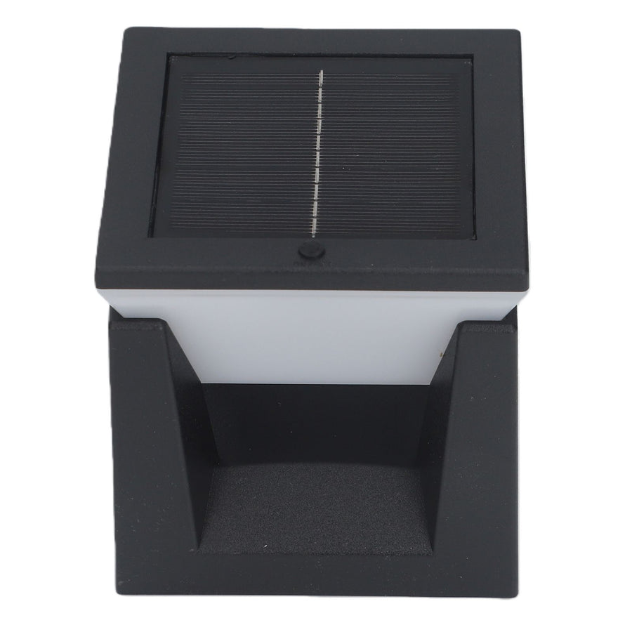 Solar Post Light Outdoor Column Pillar Lamp F100 Square