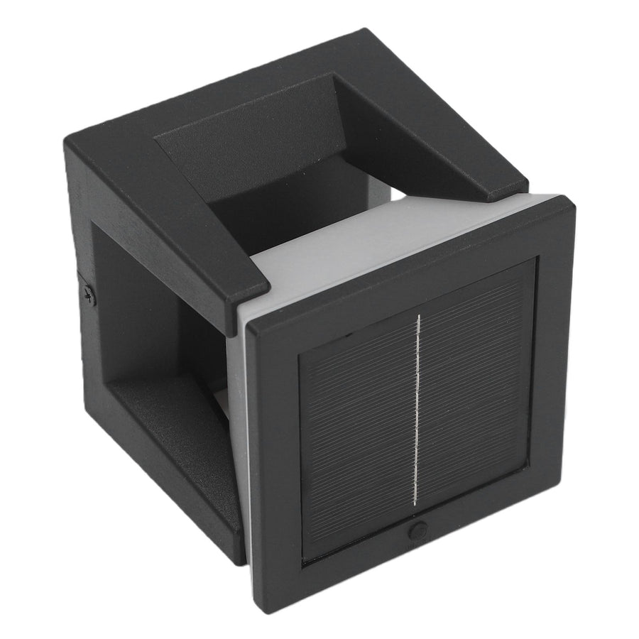 Solar Post Light Outdoor Column Pillar Lamp F100 Square