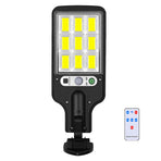 Outdoor Solar Lamp with Motion Sensor and Remote Control