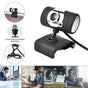 Full HD 1080P Webcam Conference Cam HD Video Webcam Clip-on Camera With Microphone for Laptop Desktop