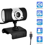 Full HD 1080P Webcam Conference Cam HD Video Webcam Clip-on Camera With Microphone for Laptop Desktop