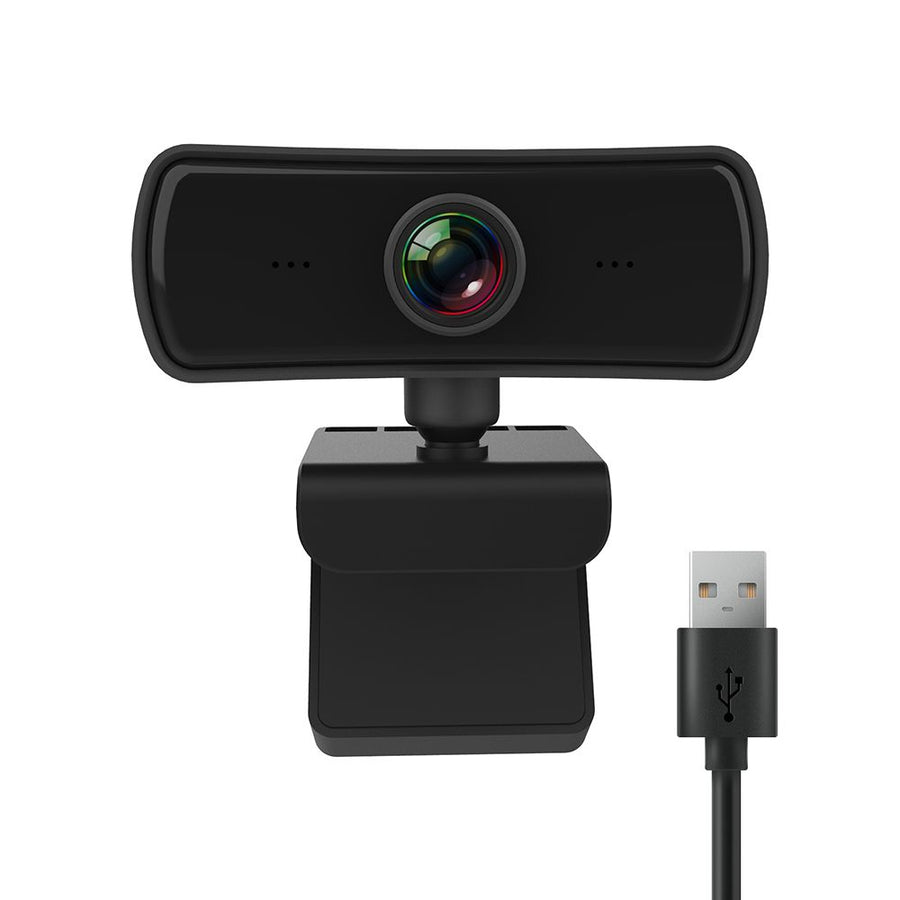 Full HD 1440P Webcam USB Mini Computer Camera Built-in Microphone Flexible Rotatable for Desktop